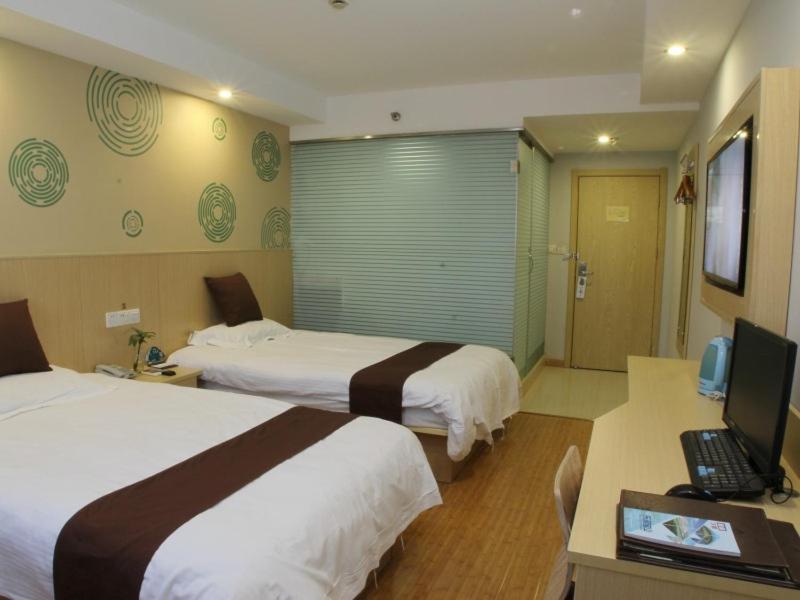 Greentree Inn Shanghai Gucun Park Express Hotel المظهر الخارجي الصورة